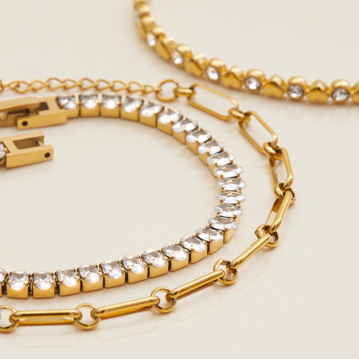 Dune Blush Tennis Bracelet