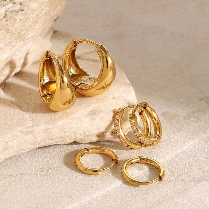 Solstice Trio Hoop Earrings