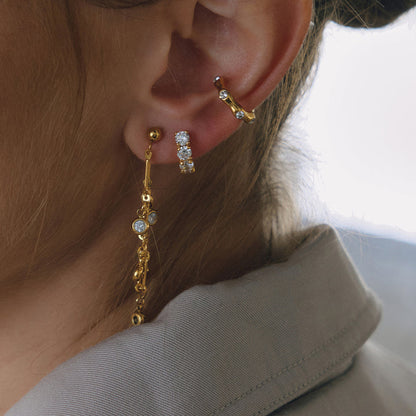 Mistral Linear Droplet Earrings