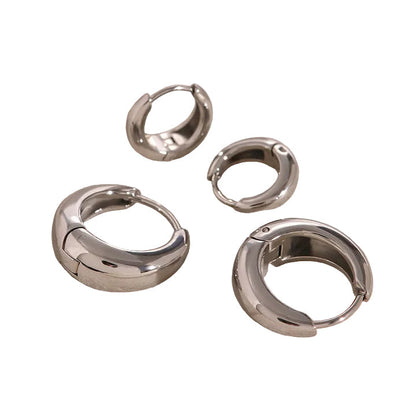 Formentera Chunky Dome Huggie Earrings