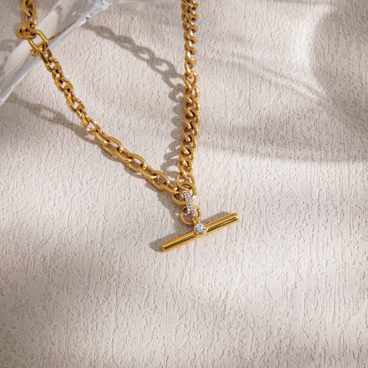 Meltemi Chunky Curb Chain Necklace