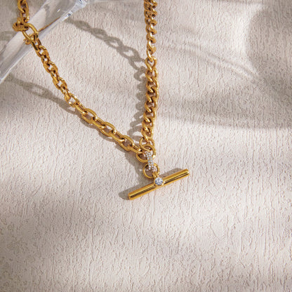 Meltemi Chunky Curb Chain Necklace