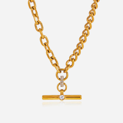 Meltemi Chunky Curb Chain Necklace