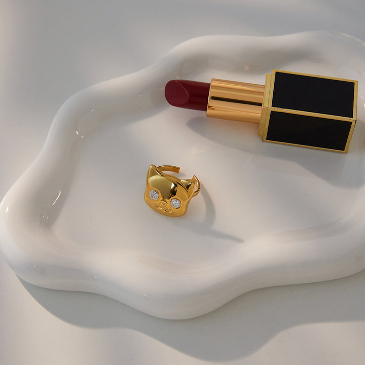 Lumen Pave Slim Band Ring