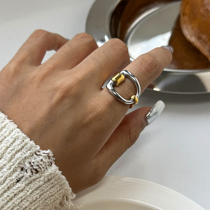 Harbour Two-Tone Open Ring
