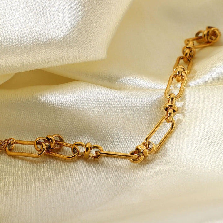 Mistral Chunky Paperclip Chain Bracelet