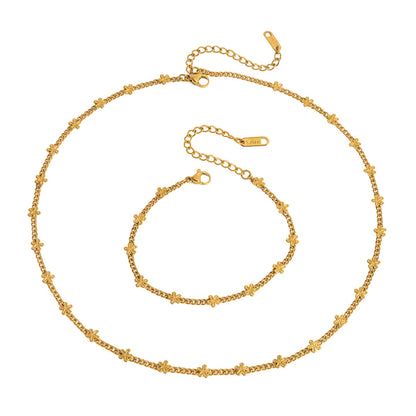 Wildflower Station Chain Necklace