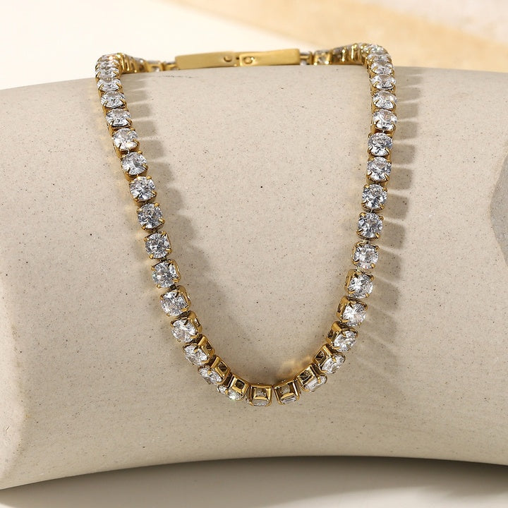 Lumen Claw-Set Tennis Bracelet