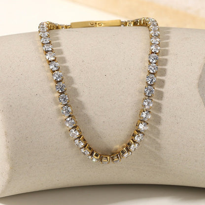 Lumen Claw-Set Tennis Bracelet
