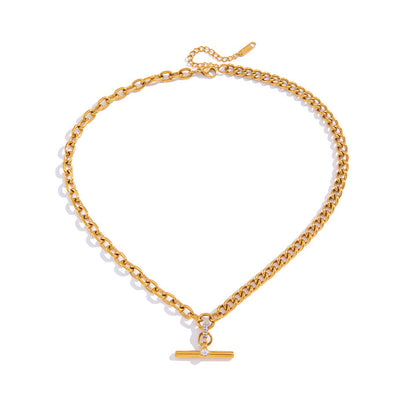 Meltemi Chunky Curb Chain Necklace