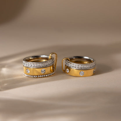 Ostro Pavé Band Ring