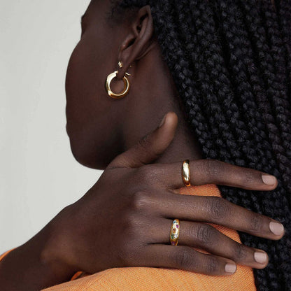 Riviera Multi-Stone Dome Ring
