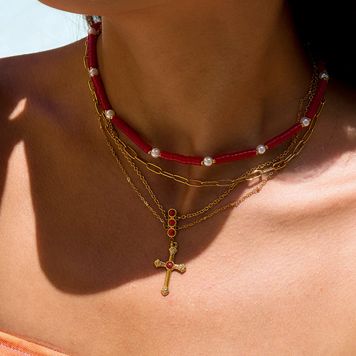 Mistral Paperclip Chain Necklace