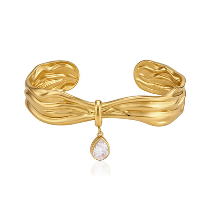 Tramontana Teardrop Cuff Bracelet