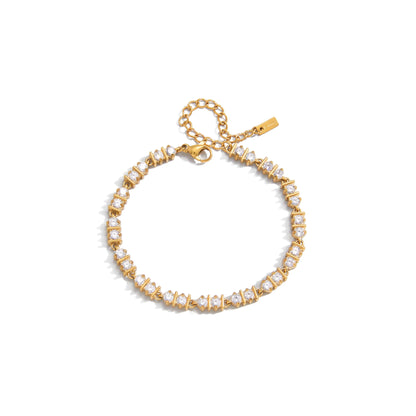 Aurora Crystal Tennis Bracelet