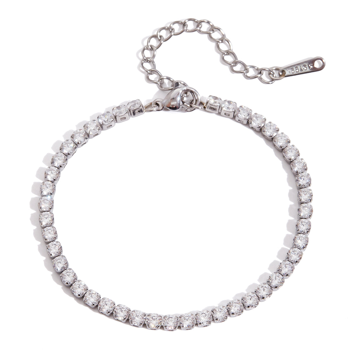 Marea Bezel Tennis Bracelet