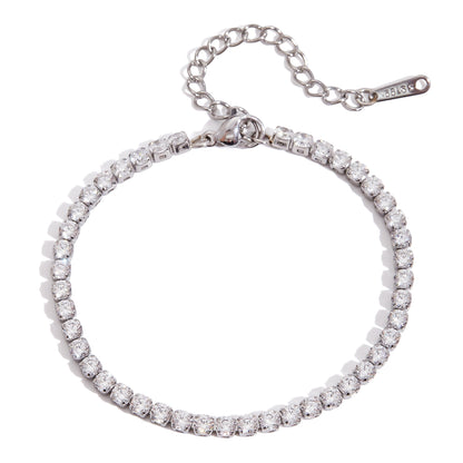 Marea Bezel Tennis Bracelet