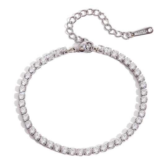 Marea Bezel Tennis Bracelet
