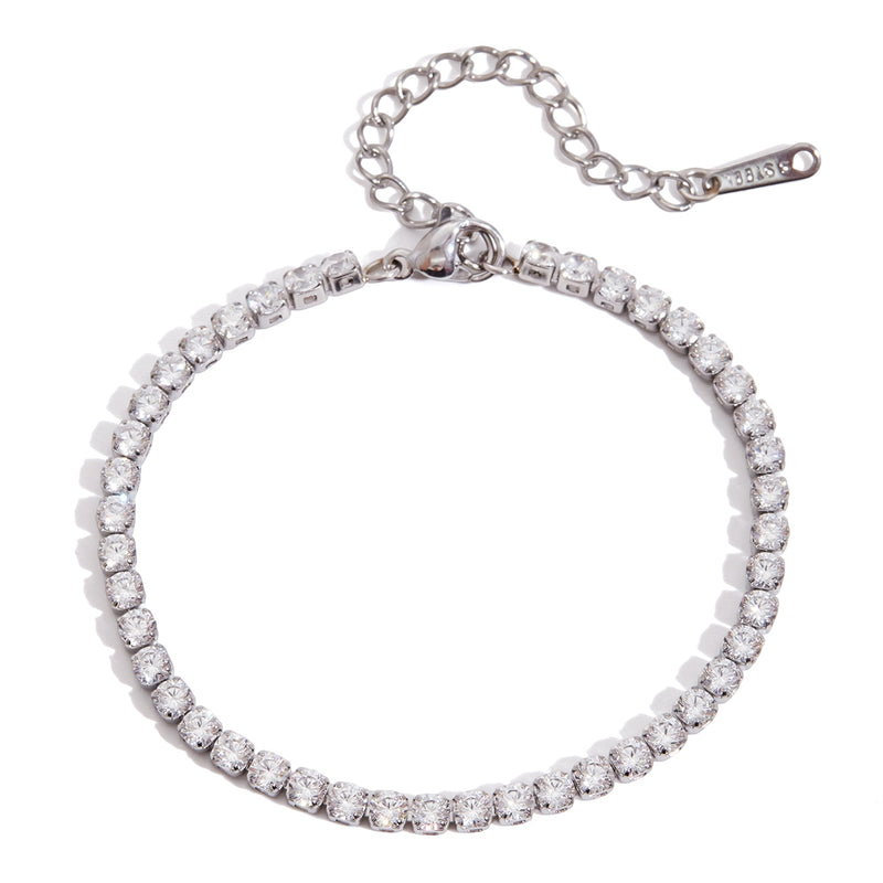 Marea Bezel Tennis Bracelet
