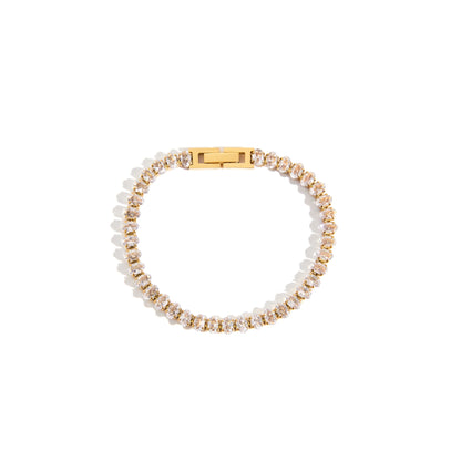 Dune Blush Tennis Bracelet