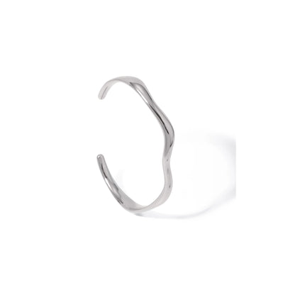 Zephyr Ripple Cuff Bracelet