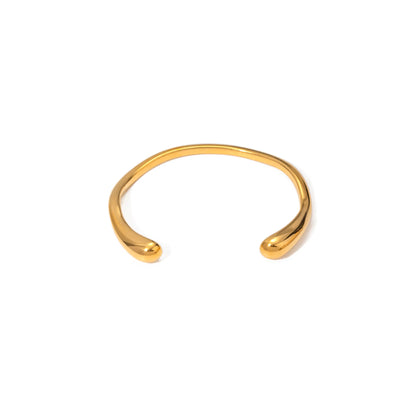 Levante Glossy Open Cuff Bracelet