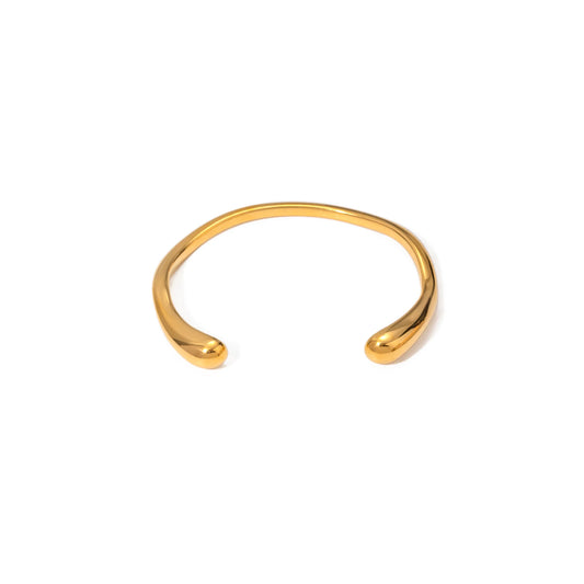 Levante Glossy Open Cuff Bracelet