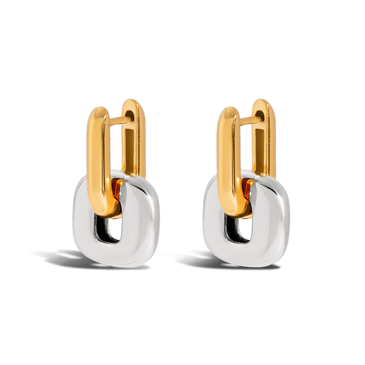 Lumen Chunky Link Drop Earrings