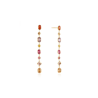 Lagoon Multi-Colour Drop Earrings