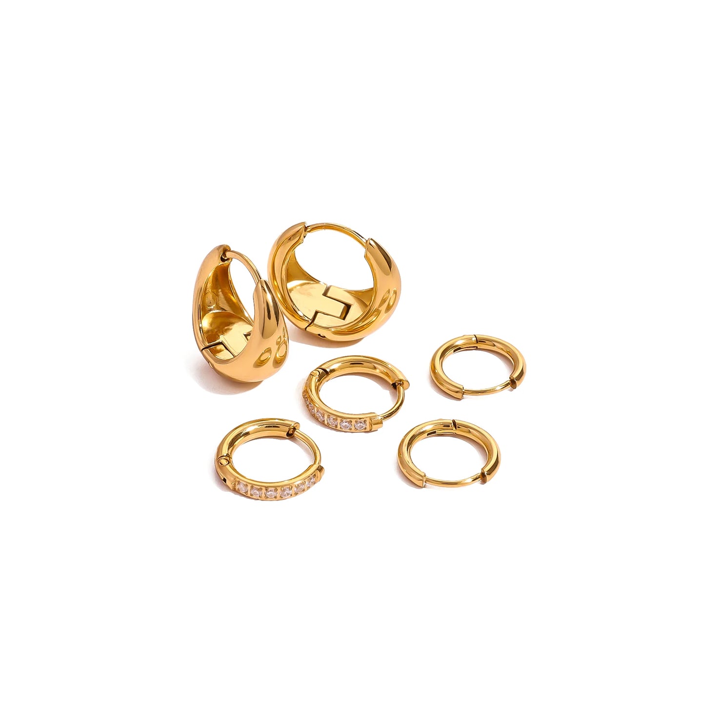 Solstice Trio Hoop Earrings