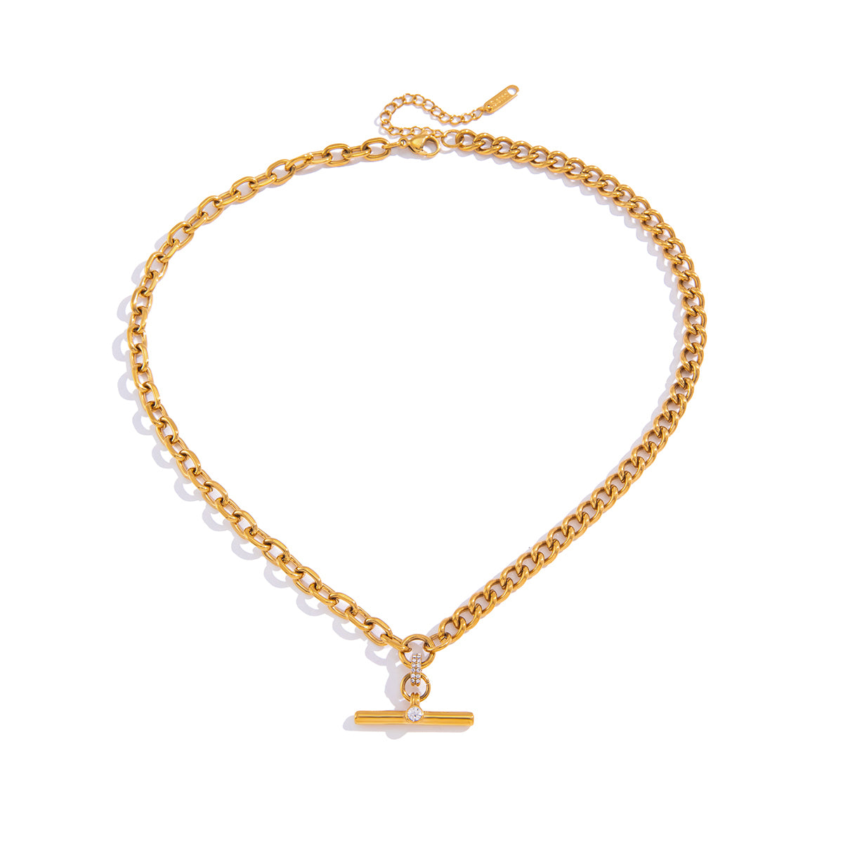 Meltemi Chunky Curb Chain Necklace