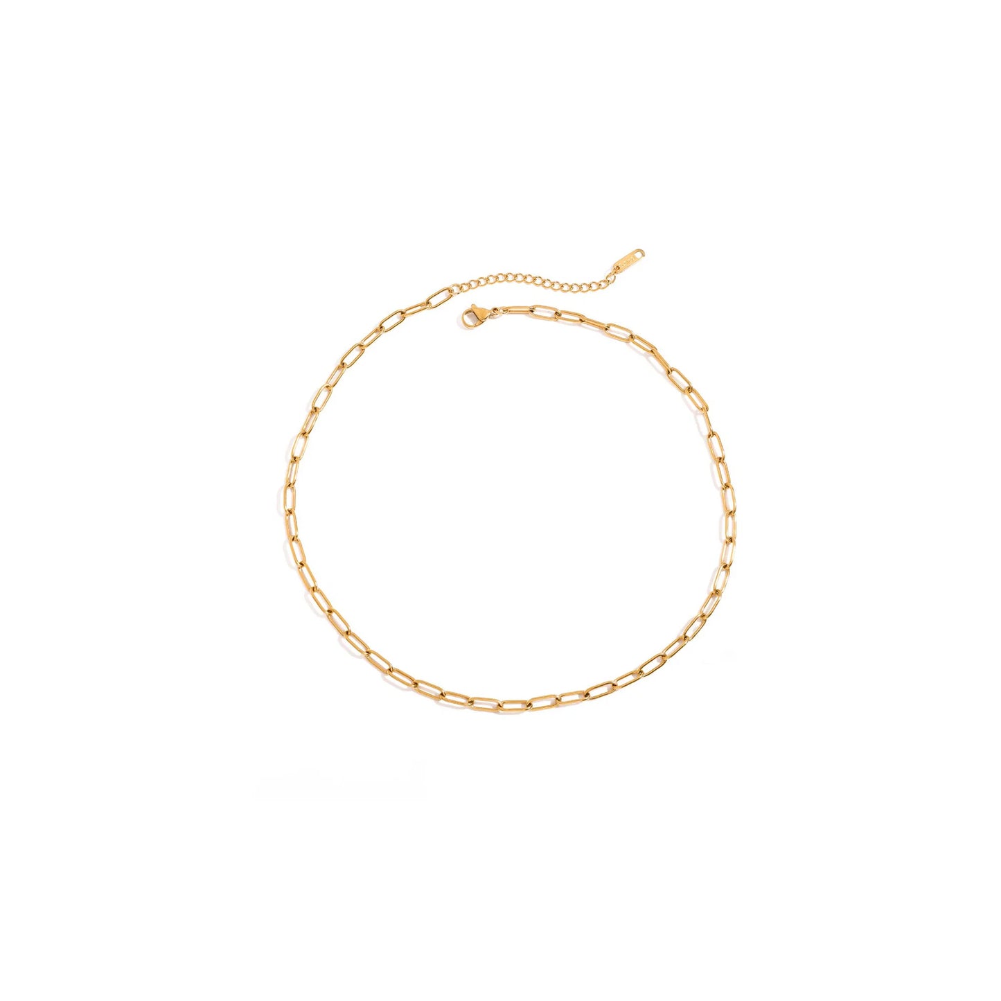 Mistral Paperclip Chain Necklace