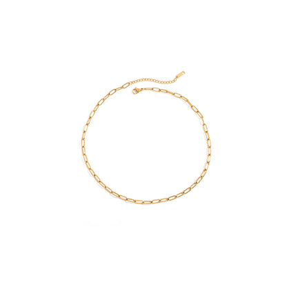 Mistral Paperclip Chain Necklace