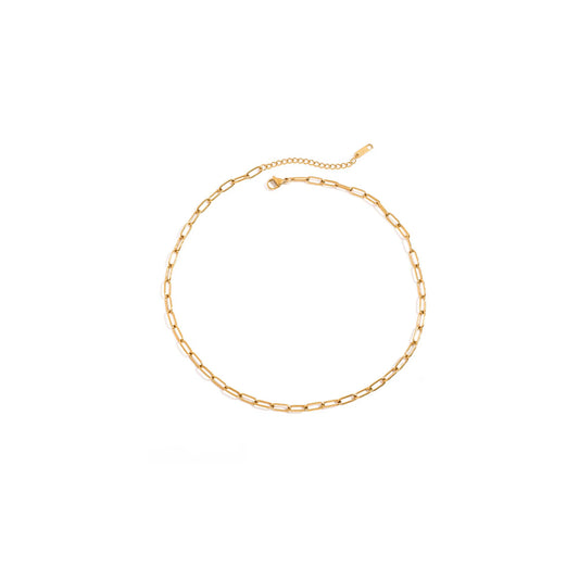 Mistral Paperclip Chain Necklace