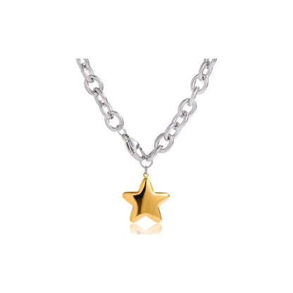 Levante Bold Star Chain Necklace