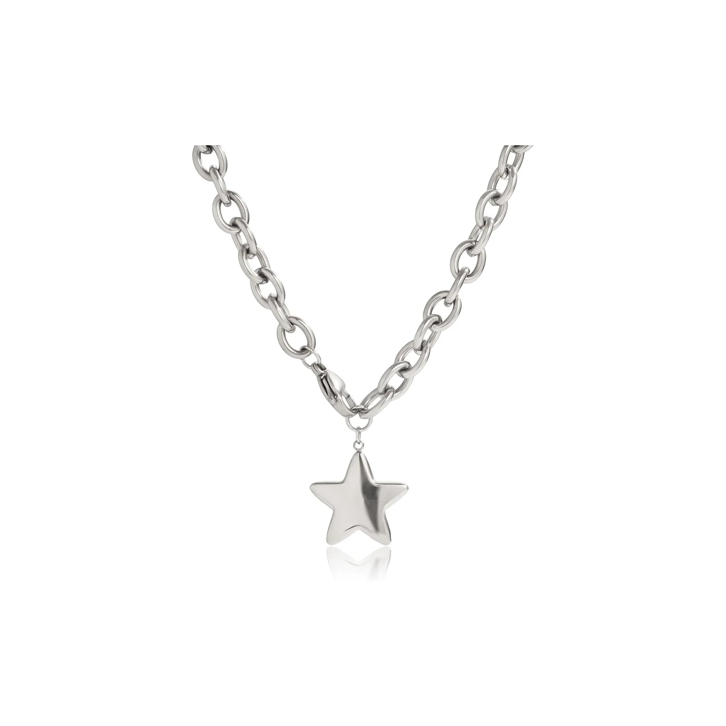Levante Bold Star Chain Necklace
