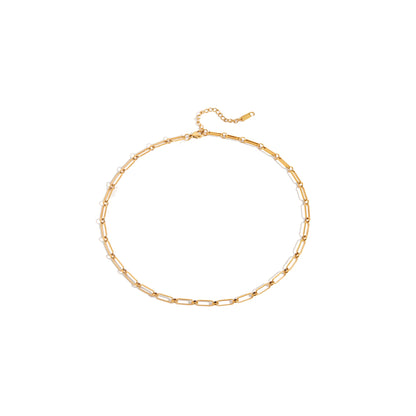 Levante Paperclip Link Necklace