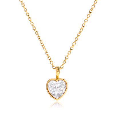 Rosemary Heart Pendant Necklace