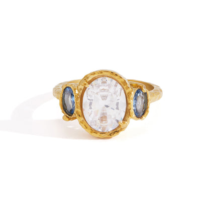 Formentera Multi Stone Band Ring