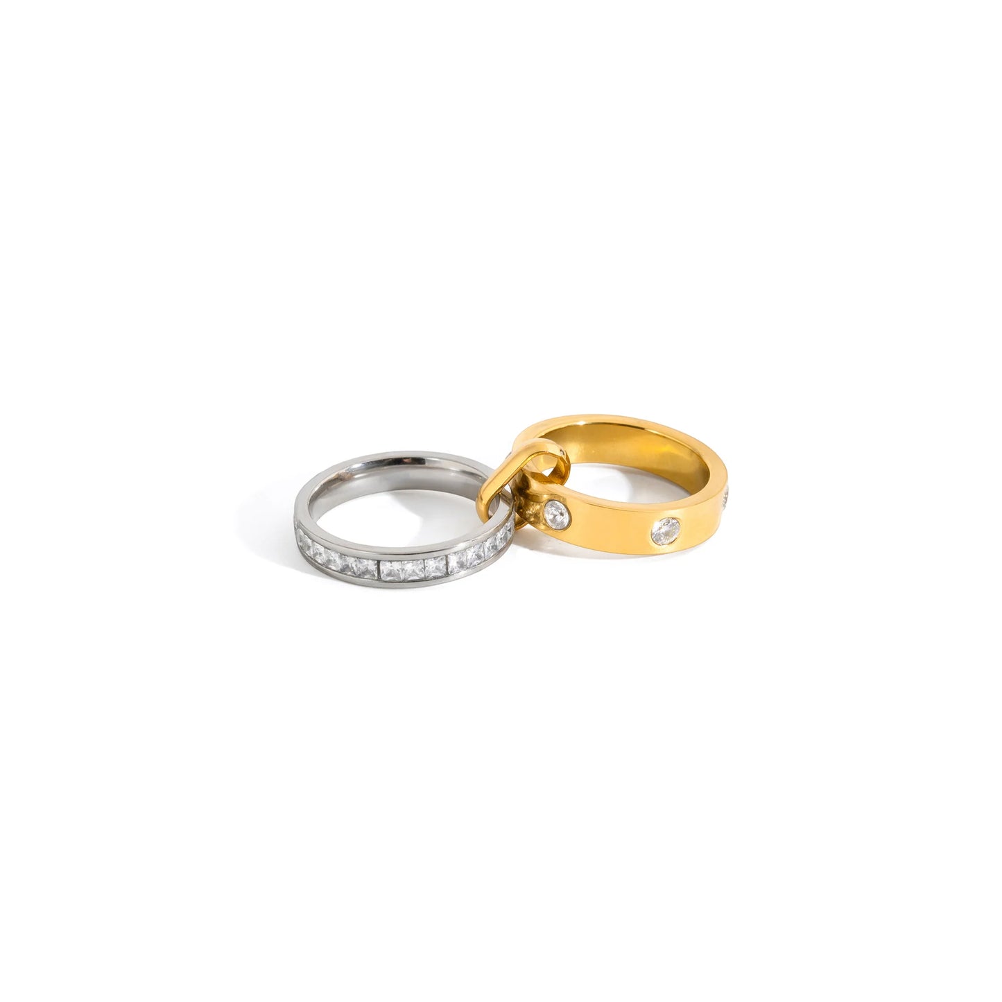 Ostro Pavé Band Ring