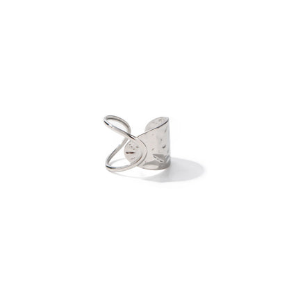 Tramontana Hammered Wide Band Ring