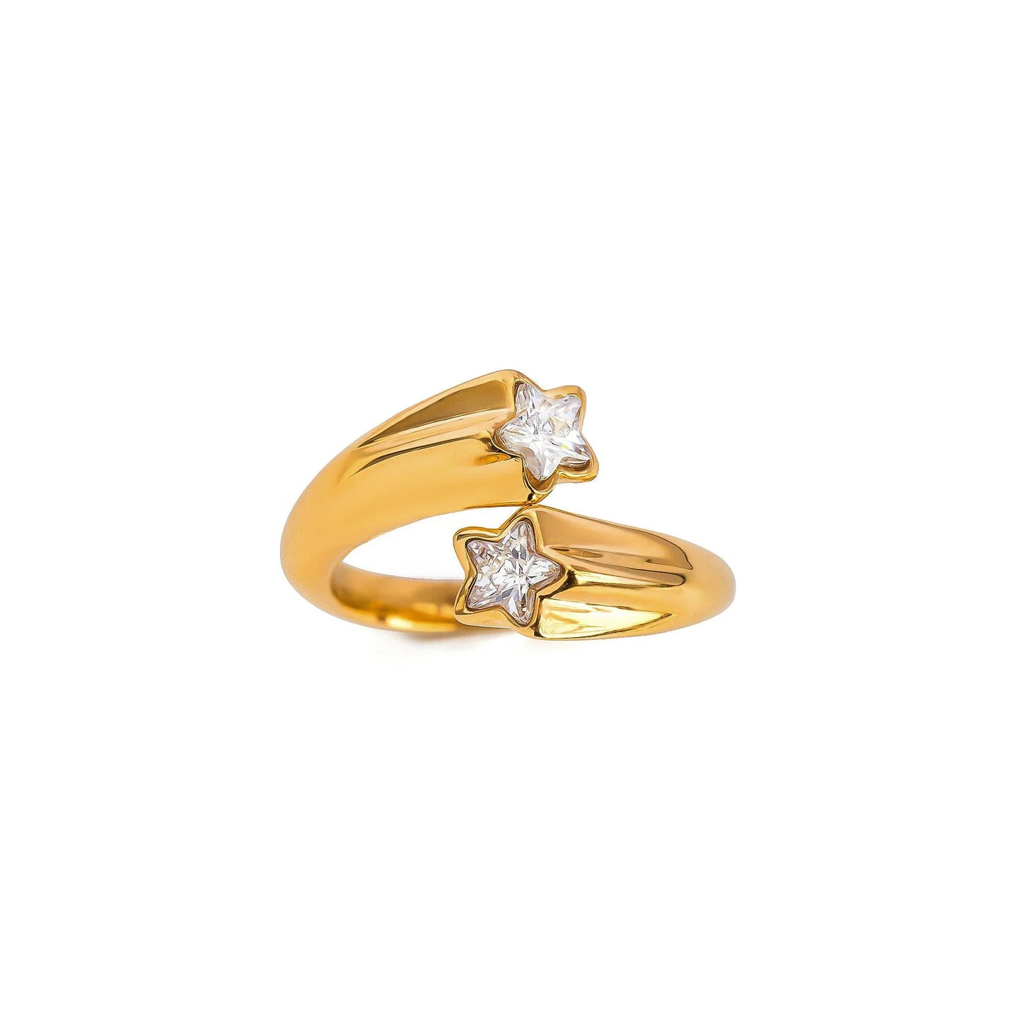 Estrella Twin Star Wrap Ring