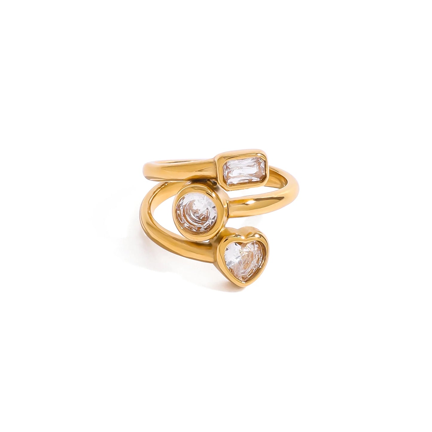 Formentera Trio Stone Ring
