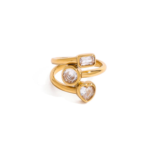 Formentera Trio Stone Ring