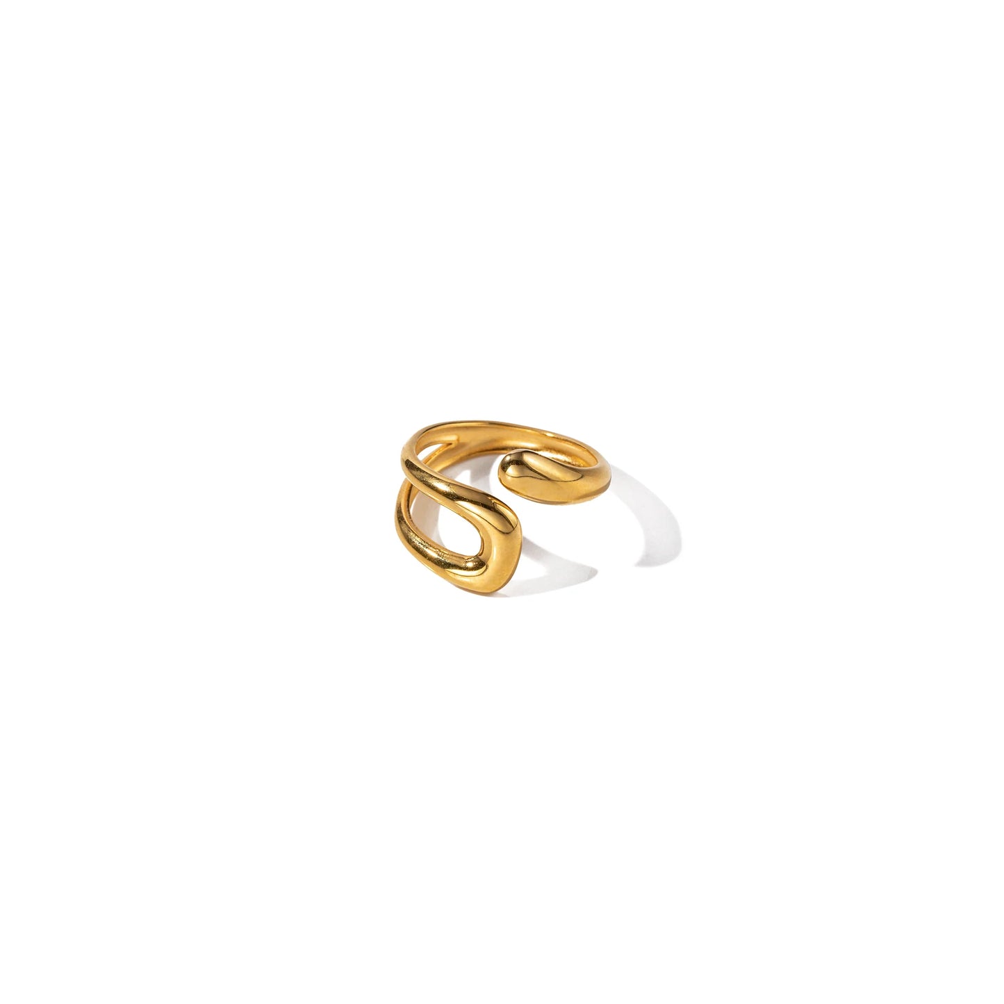 Levante Sculpted Open Band Ring